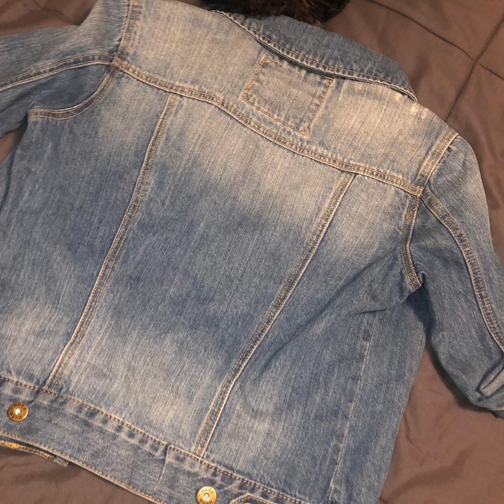 Lightly-Distressed Jean Jacket! - Picture 2 of 2